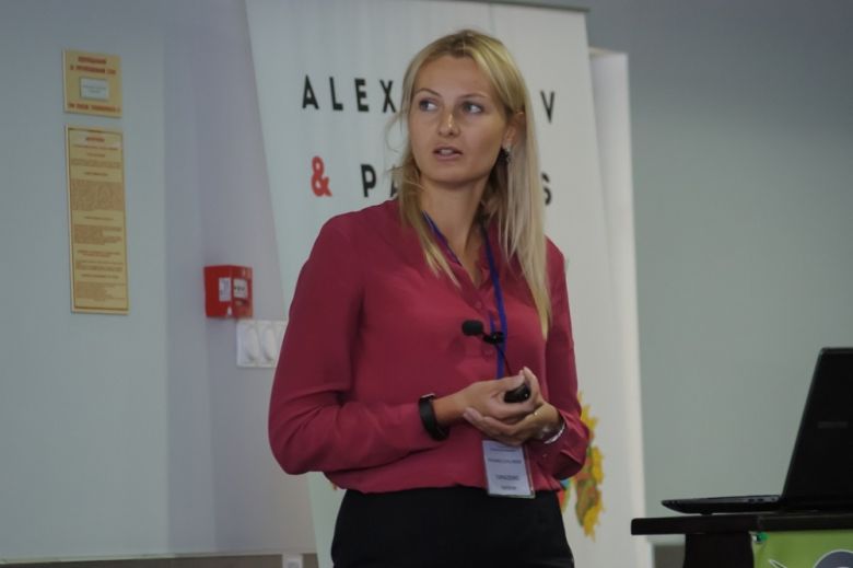 Выступление Валерии Тарасенко с докладом «Споры с налоговой и минимизация налоговых рисков компании»
