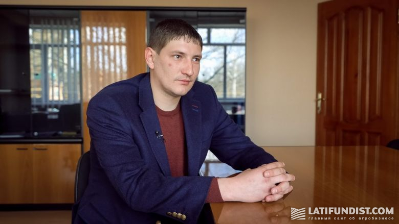 Александр Шутов, руководитель Пологовского элеватора, который вошел в ГК «Прометей» в 2016 г. 