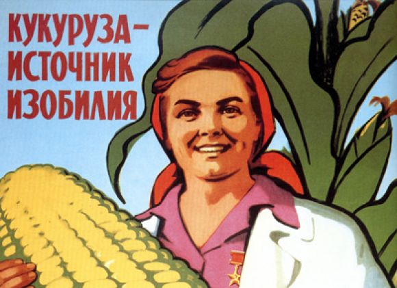 Выращивание кукурузы в ссср