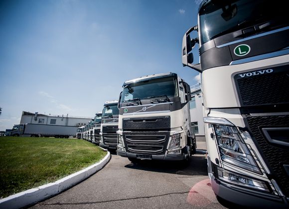 Новые тягачи Volvo FH