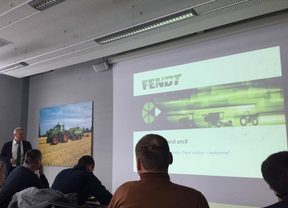 Презентация на заводе Fendt