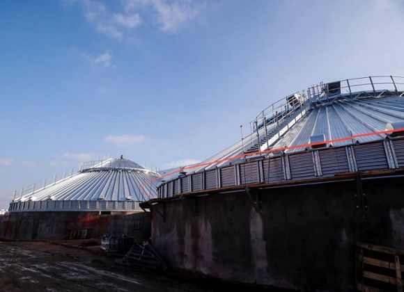 На терминале Cargill в порту Южный завершили монтаж первого силоса 