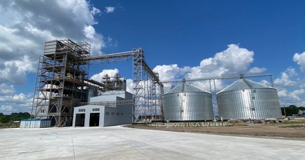 Grain elevator of the company STS in Sumy region