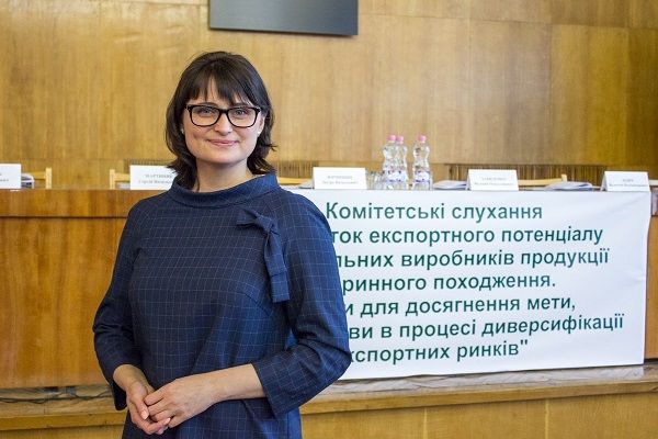  Елена Ковалева, заместитель министра аграрной политики и продовольствия Украины