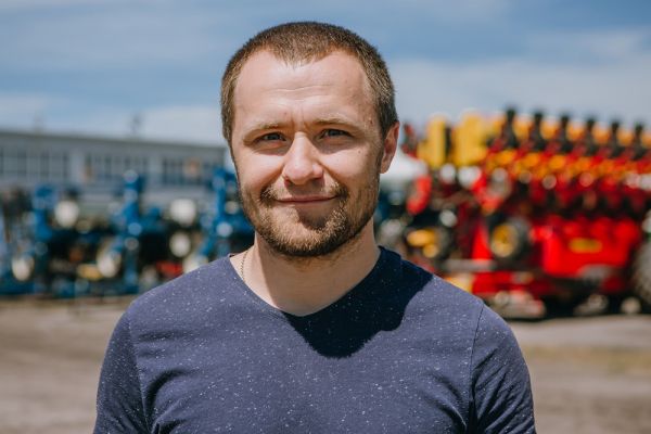 Богдан Савенков, главный агроном агрофирмы «Вітчизна»