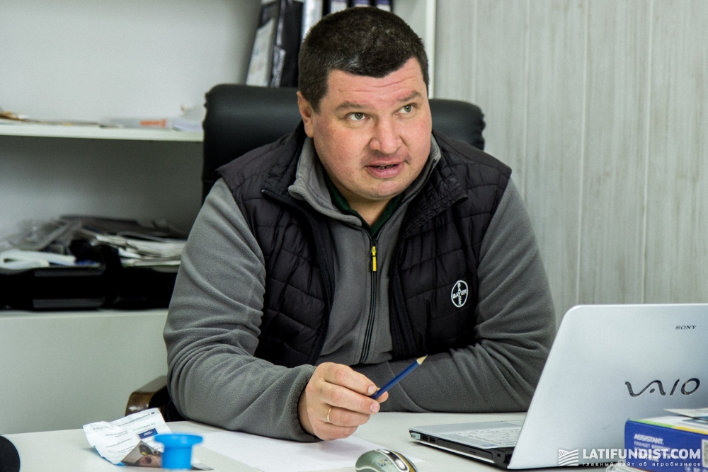 Директор по производству «Трайгон Фарминг Харьков» Олег Веселов