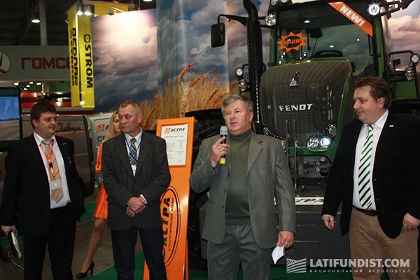 Презентация трактора FENDT 936 Vario Power в ходе выставки «Зерновые технологии 2013»