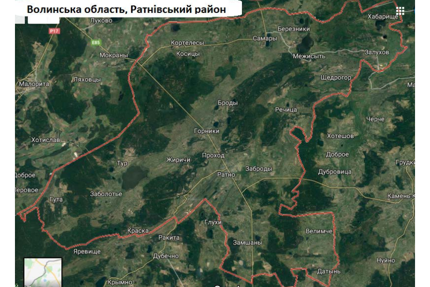 Карта заброды воронежская область