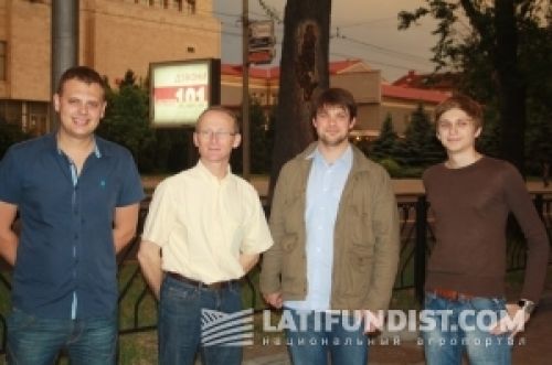 Экипаж ОДА и французские гости Экипаж ОДА и французские гости