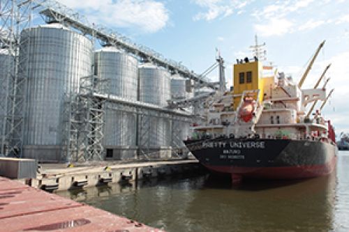 Портовый элеватор grain storage