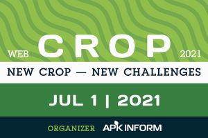 Crop 2021. New Crop — New Challenges