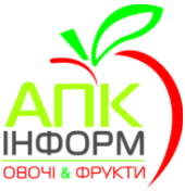 Овощи и фрукты Украины-2017