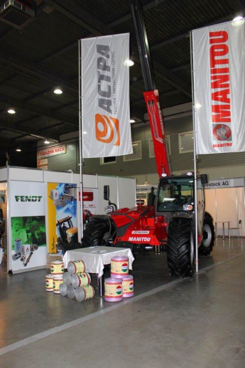 Стенд АСА "АСТРА", трактор Manitou