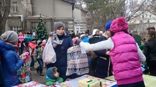 Новогоднее поздравление от Одесского каравая