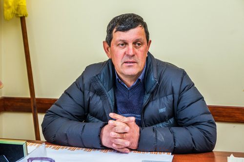 Директор предприятия «Колос» Юрий Яловчук АЭ Посевная 2017. День 5. Одесская область: Колос