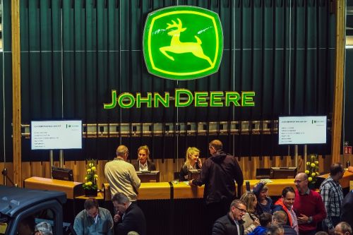 Стенд John Deere на Agritechnica 2017 Стенд John Deere на Agritechnica 2017