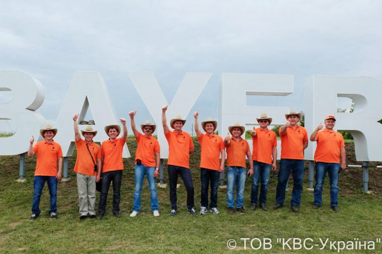 Региональная команда «КВС-Украина» посетила «Байер АгроАрену» в Николаевской области