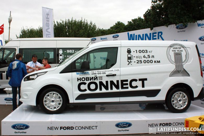 Дизельный грузовой фургон Ford Transit Connect V308 от Winner