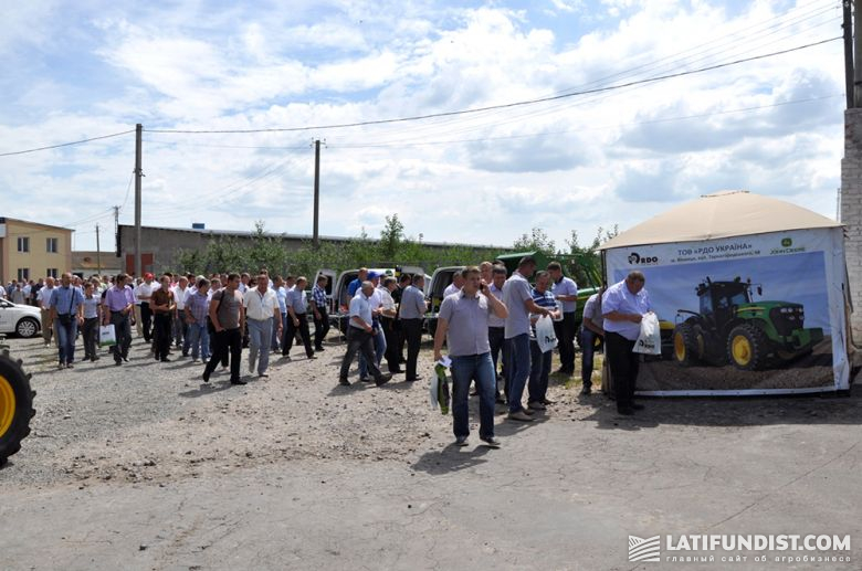 «РДО Украина» провела День поля, посвященный производству семян сельскохозяйственных культур
