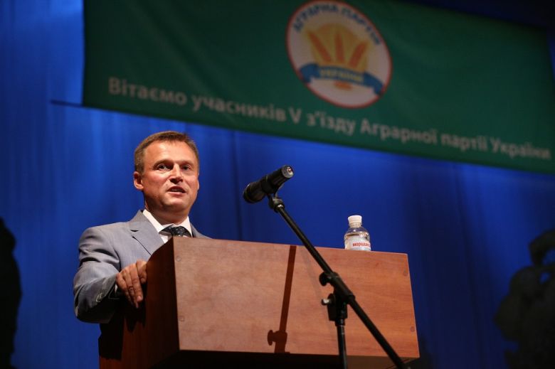 Виталий Скоцик, лидер Аграрной партии Украины