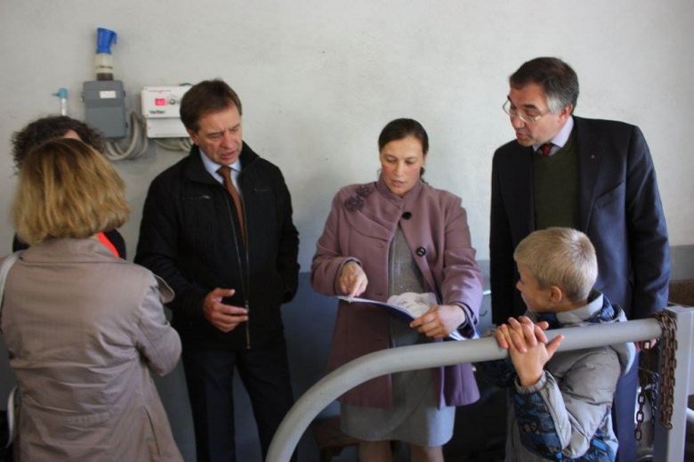 Открытие современной молочной лаборатории на Львовщине 