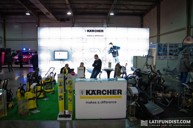 Выставка техники Kärcher