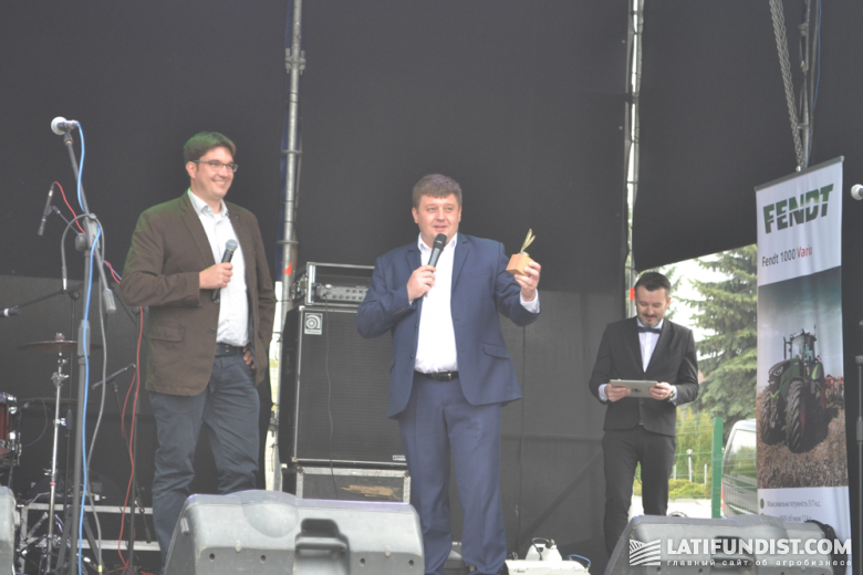 «Агроструктуру» поздравил директор «Хорш Украина» Йоханнес Клут