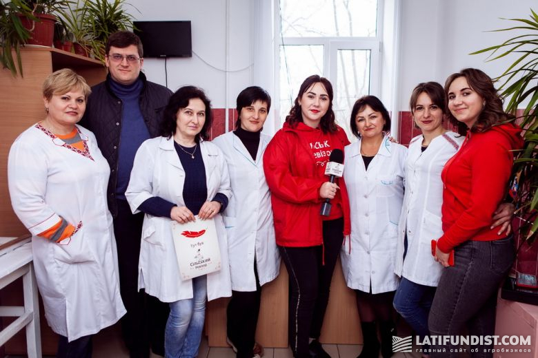Медицинские работники Ольгопольской амбулатории