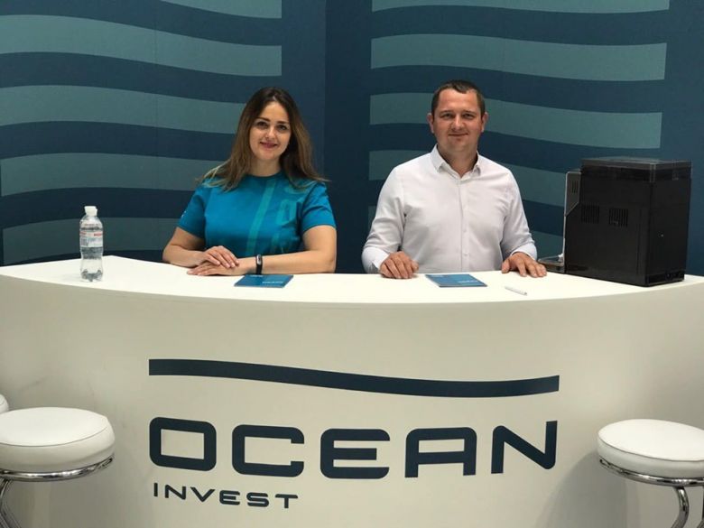 Стенд компании «Океан Инвест» на выставке «АГРО-2019»