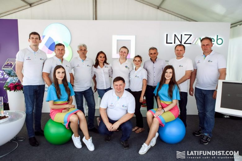 Представители компании LNZ Group на выставке «АГРО-2019» 