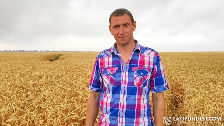 Виталий Фалько, агроном по защите растений агрофирмы «Мелиховское»