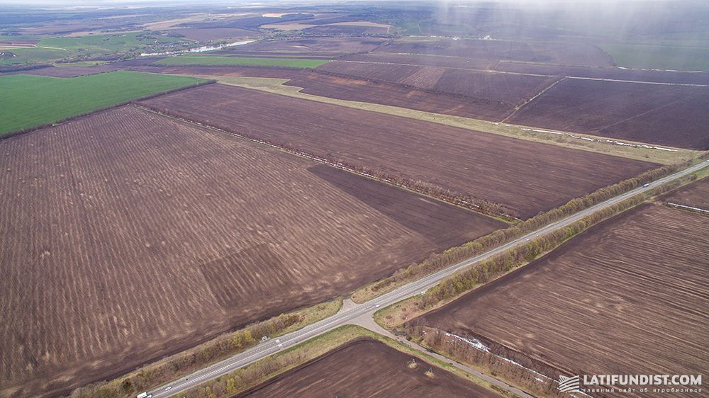 The Ukrainian farmland