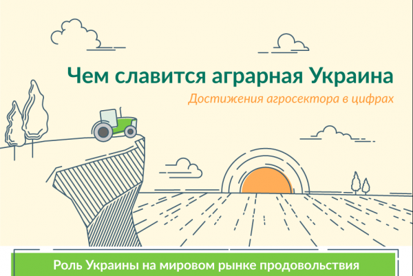 Чем славится аграрная Украина