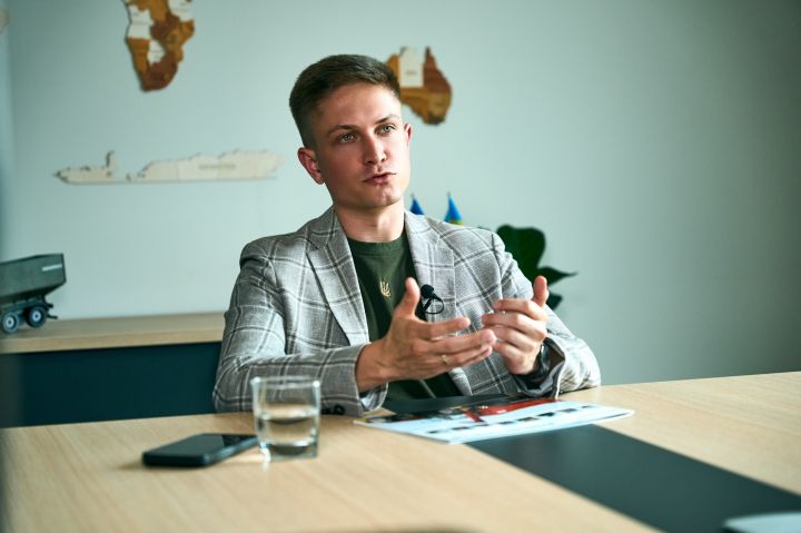Dmytro Kobzarenko, owner of Kobzarenko Plant