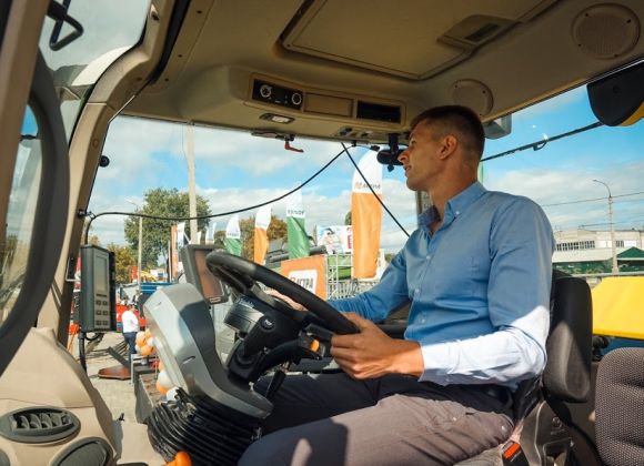 За рулем трактора Fendt