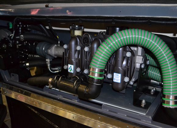 Опрыскиватель компании Househam Sprayers изнутри