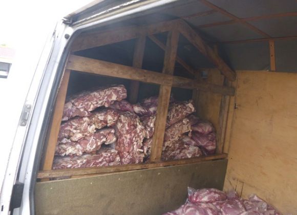 Контрабанда мяса в Россию