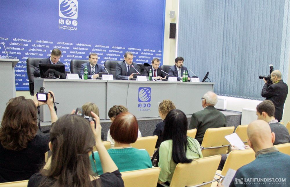 В ходе пресс-конференции «Результаты Всеукраинского аграрного форума»