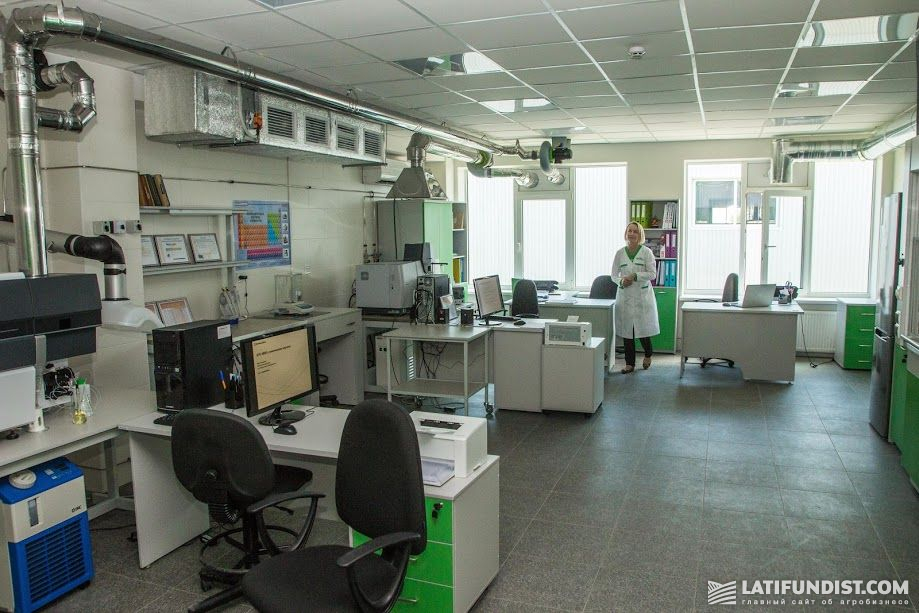 Лаборатория Института здоровья растений