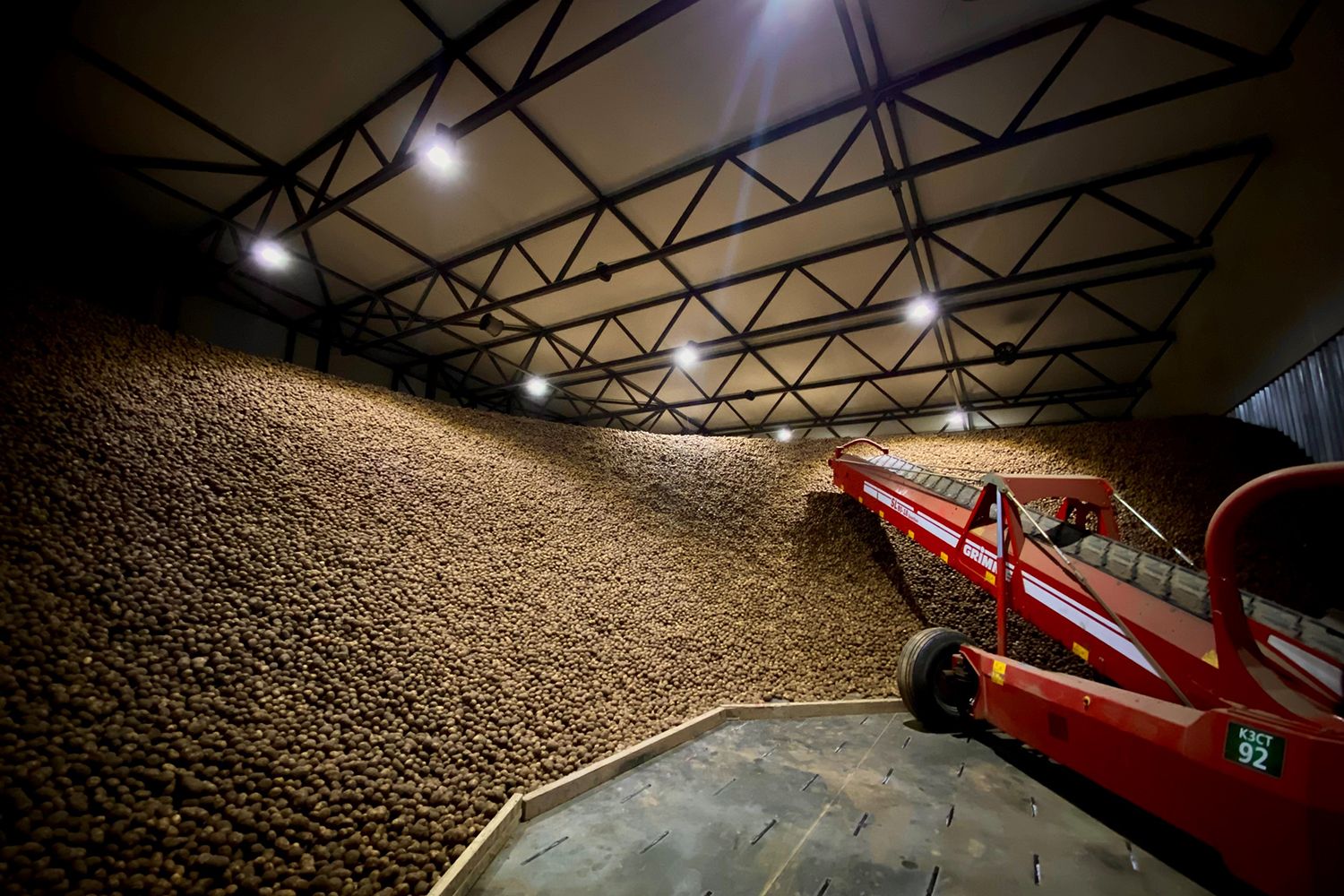 Potato storage of Continental Farmers Group (CFG) in Lviv region