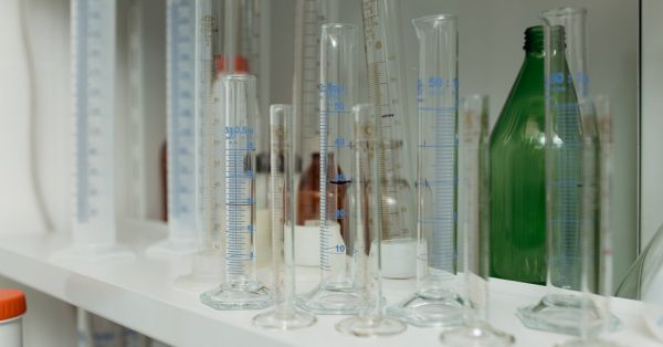 A quality control laboratory at an elevator in Ukraine