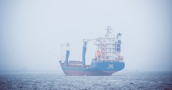 Cargo ship in Ukraine's maritime zone