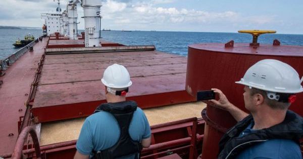 Інспекційна група СКЦ перевіряє судно у «зерновому коридорі»