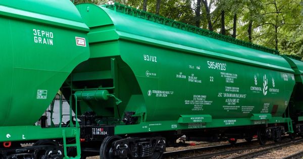 Grain wagons purchased by Continental Farmers Group (CFG)