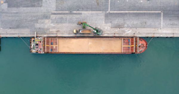 Судно з зерном