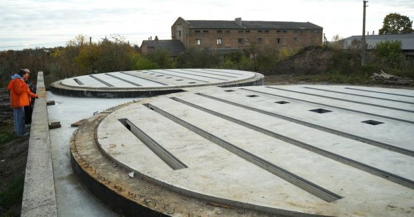 Будівництво силосів