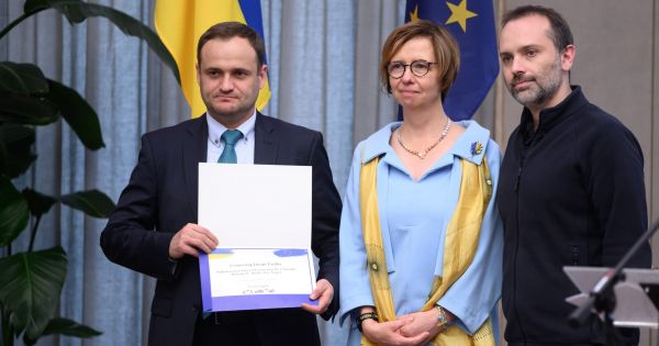 Олексій Кулеба, Магда Копчинська та Олександр Перцовський