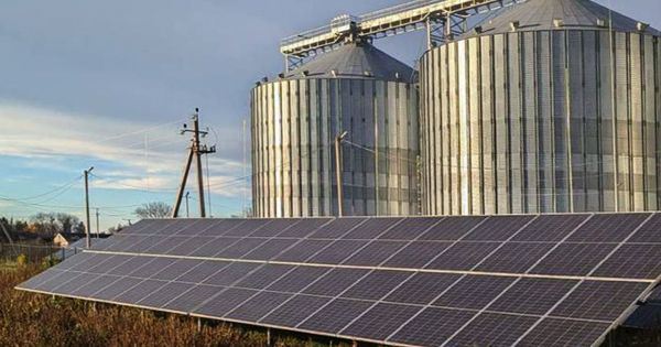 СЕС на елеваторі Агрейн