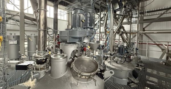 Equipment of a pea-based bioglue plant opens in Zhytomyr region, Ukraine