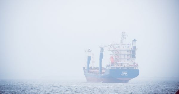 Судно в Чорному морі